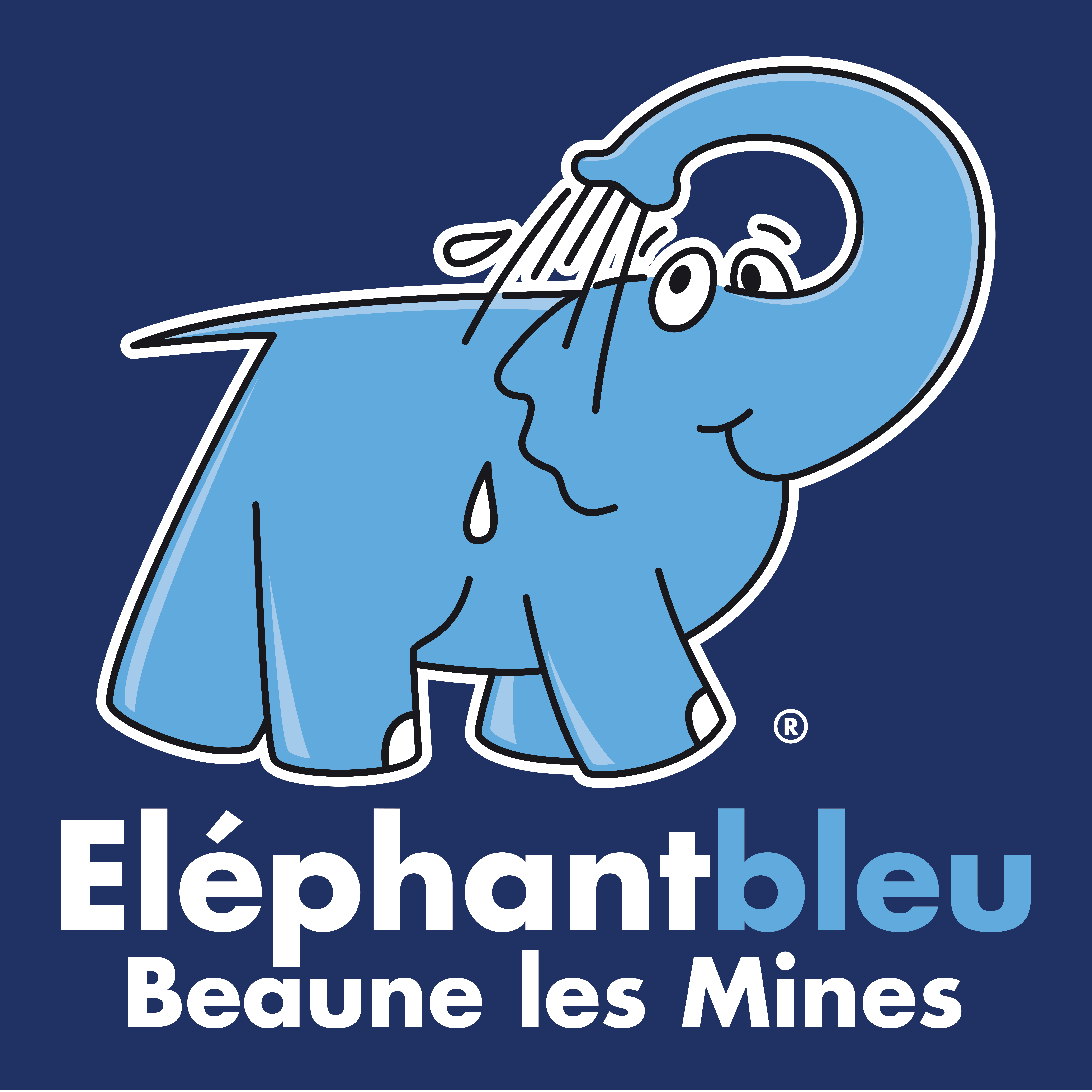 Elephant Bleu - Limoges
